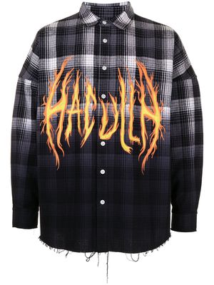Haculla fire logo shirt - Black