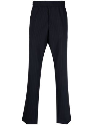 PAUL SMITH elasticated pinstripe trousers - Blue