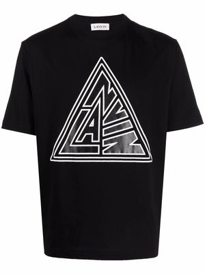 LANVIN logo-print T-shirt - Black