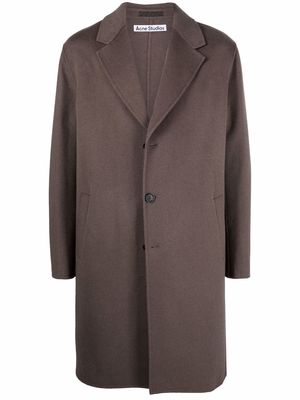 Acne Studios single-breasted wool coat - Grey