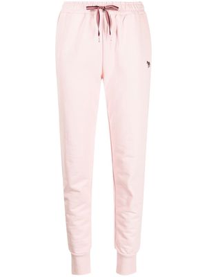 PS Paul Smith drawstring-waist cotton track pants - Pink