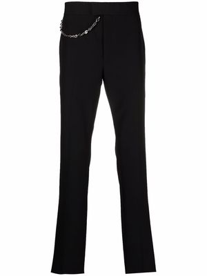 Givenchy chain-link detail trousers - Black