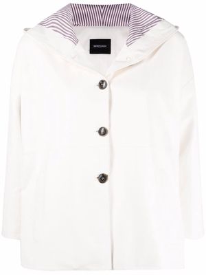 Simonetta Ravizza Marghe hooded jacket - White