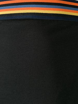 PAUL SMITH stripe detail boxer shorts - Black