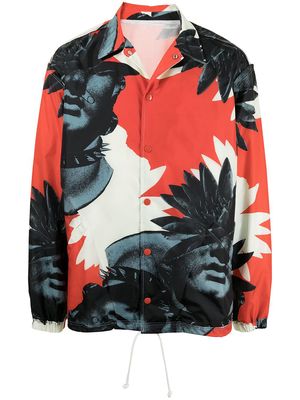 UNDERCOVER photograph-print jacket - Red