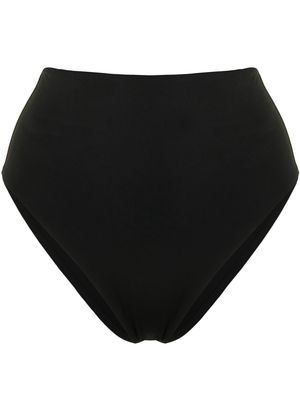BONDI BORN Poppy high-waisted bikini bottom - Black
