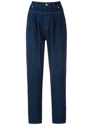 Amapô Royal pleated jeans - Blue