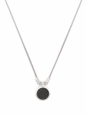 Tom Wood Finn spinel pendant necklace - Silver