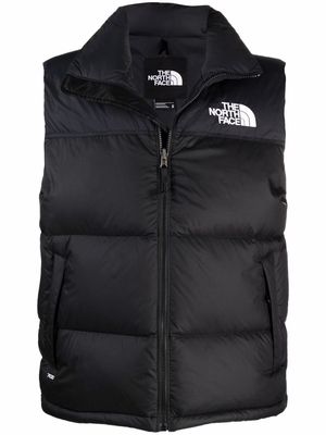 The North Face logo padded gilet - Black