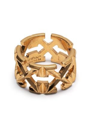 Off-White Arrows ring - Gold