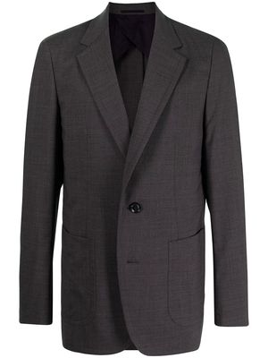 Kolor single-breasted fitted blazer - Grey