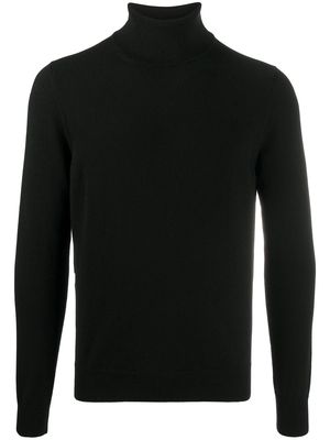 Malo roll-neck sweater - Black