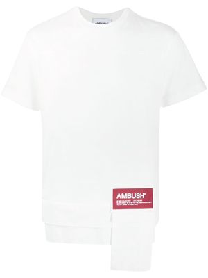 AMBUSH logo patch T-shirt - White