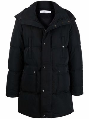 IRO padded hooded coat - Black