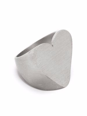 Zadig&Voltaire idol heart-motif ring - Grey