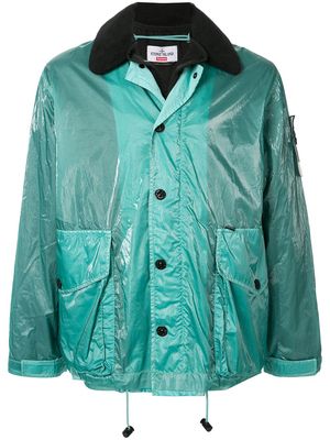 Supreme x Stone Island New Silk Light jacket - Green