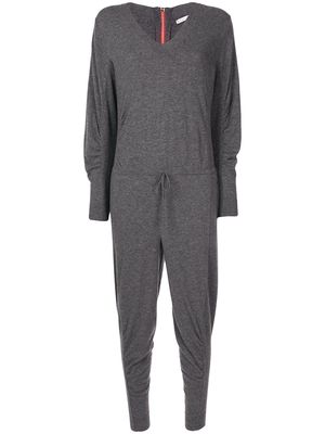 Stella McCartney knitted tied waist jumpsuit - Grey