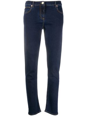 Valentino mid-rise skinny jeans - Blue