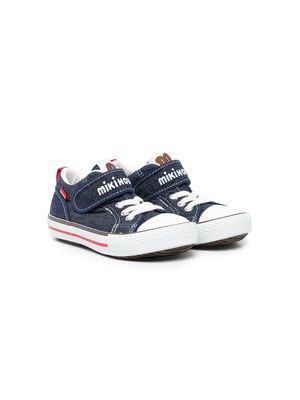 Miki House touch-strap sneakers - Blue