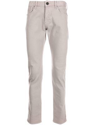 Emporio Armani mid-rise skinny jeans - Grey