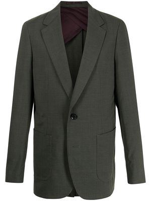 Kolor single-breasted fitted blazer - Green