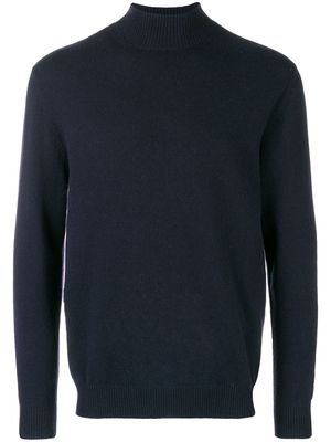 N.Peal turtleneck fitted sweater - Blue