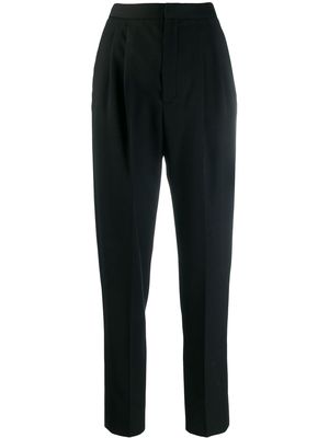 Saint Laurent tapered tailored trousers - Black