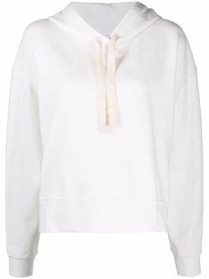 Proenza Schouler White Label side-logo cotton hoodie