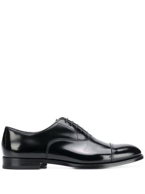 Doucal's classic oxford shoes - Black