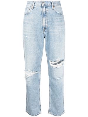 Citizens of Humanity high-waisted straight-leg jeans - Blue