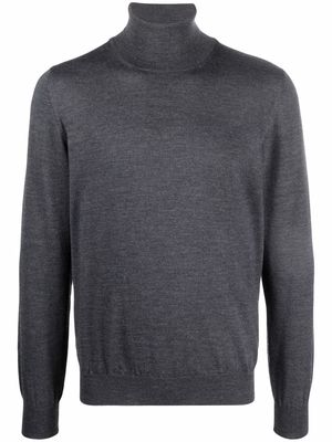 Fileria roll-neck fitted jumper - Grey