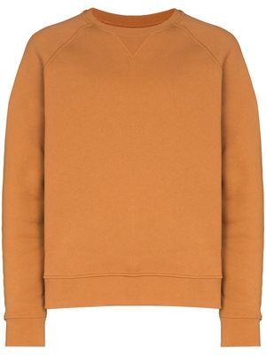 Organic Basics organic cotton sweatshirt - Orange