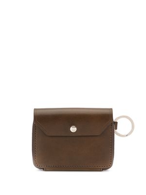 As2ov foldover small wallet - Brown