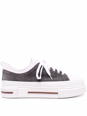 Eleventy platform-sole sneakers - Grey