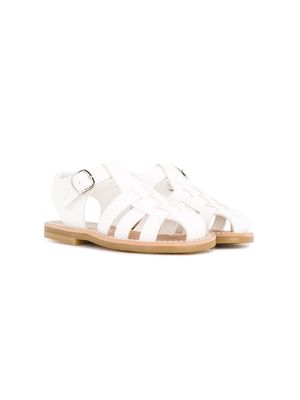 Miki House strappy sandals - White