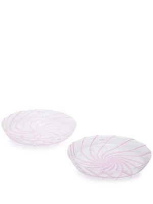 HAY set of 2 Spin saucers - Pink