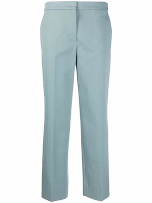 Odeeh cropped low-rise trousers - Blue