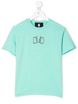 DUOltd logo print T-shirt - Green