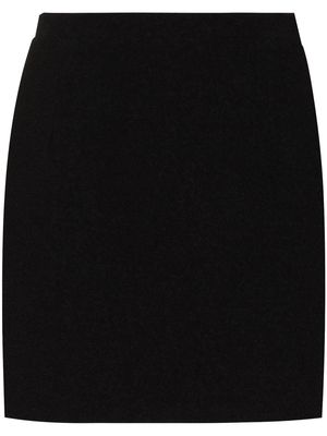 Alessandra Rich high-waisted mini skirt - Black