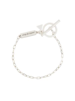 Coup De Coeur T-bar bracelet - Silver