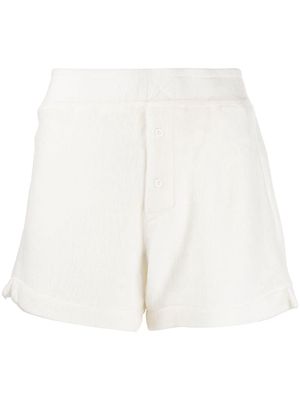 RtA Maddy high-rise shorts - White