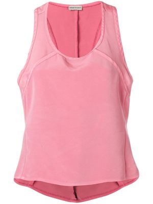 Emporio Armani Pre-Owned 1990's layered tank - Pink