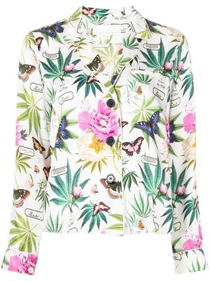 Fleur Du Mal Fleur pajama-style shirt - Multicolour