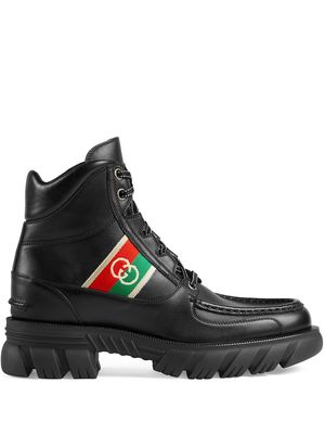 Gucci Interlocking G ankle boots - Black