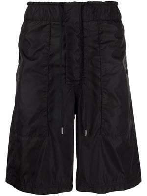 AMBUSH shell elasticated-waistband shorts - Black