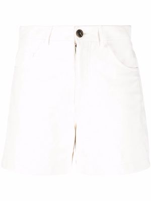 Simonetta Ravizza Zinnia leather shorts - White