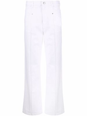Isabel Marant straight-leg trousers - White