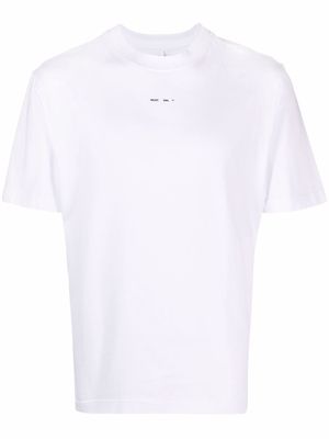 HELIOT EMIL logo-print cotton T-shirt - White