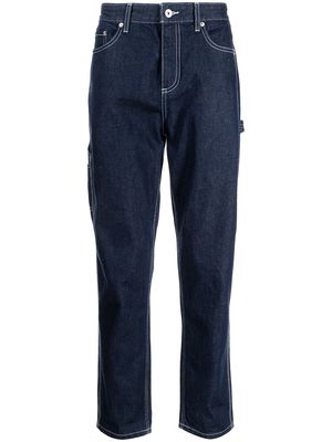 SPORT b. by agnès b. Worker straight-leg jeans - Blue
