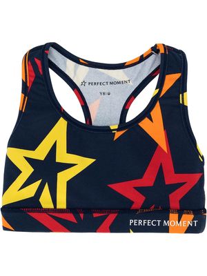 Perfect Moment Kids star print fitness top - Multicolour